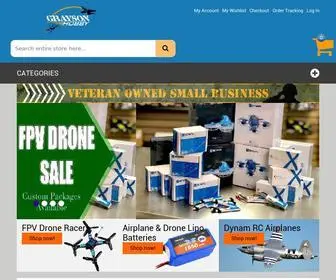Graysonhobby.com(Discover the Excitement of RC Hobbies with Grayson Hobby Grayson Hobby Shop) Screenshot