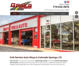 Graystireandautocs.com(Automotive Repair Shop in Colorado Springs) Screenshot