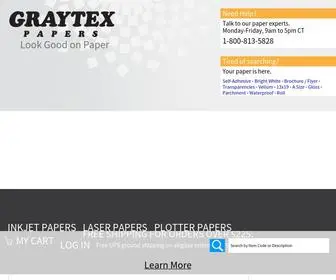 Graytex.com(Graytex Papers) Screenshot