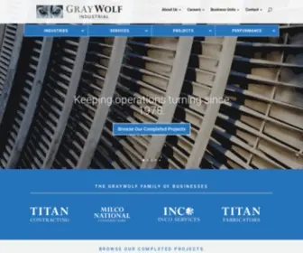 Graywolfindustrial.com(GrayWolf Industrial) Screenshot