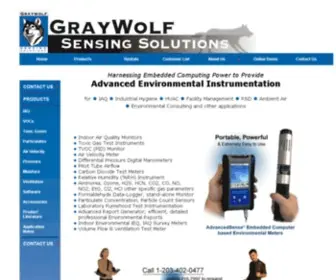 Graywolfsensing.com(GrayWolf Sensing Solutions) Screenshot