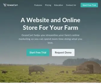 Grazecart.com(Direct marketing) Screenshot
