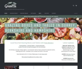 Grazeme.co.uk(Grazing Tables & Boxes) Screenshot