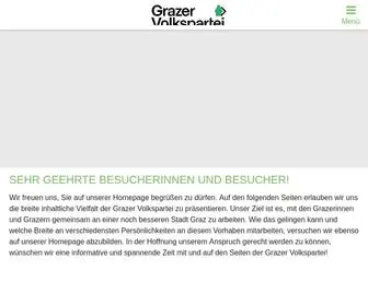 Grazervp.at(Sehr geehrte Besucherinnen und Besucher) Screenshot