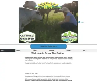 Grazetheprairie.com(Graze The Prairie) Screenshot