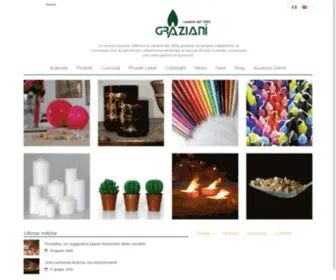 Graziani.net(Cereria dalCandele e Accessori) Screenshot