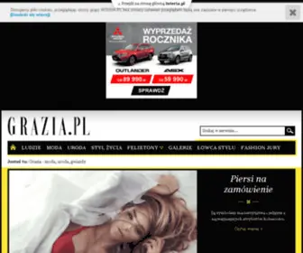Grazia.pl(Magazyn dla kobiet) Screenshot