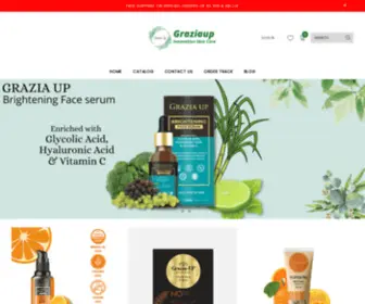 Graziaup.com(Grazia up) Screenshot