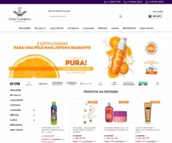 Grazicosmeticos.com.br(GRAZI COSM) Screenshot