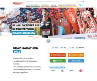 Grazmarathon.at(Graz Marathon) Screenshot