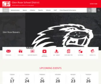 Grbeavers.org(Glen Rose School District) Screenshot