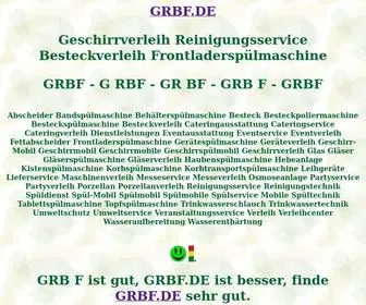 GRBF.de(Spülmobil) Screenshot