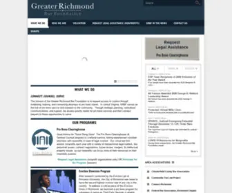 GRBF.org(Pro Bono Attorneys Virginia) Screenshot