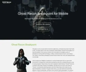 GRB.mobi(Ghost Recon Breakpoint For Mobile) Screenshot