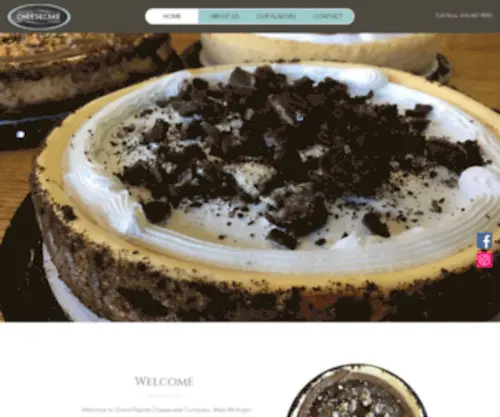 GRcheesecake.com(GRcheesecake) Screenshot