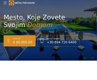 GRckatophouse.com(Povoljne Nekretnine u Grckoj) Screenshot