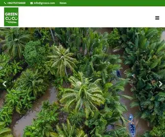 Grcoco.com(Green Coco Foods) Screenshot