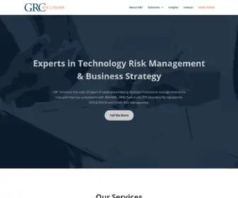 GRcrisksolutions.com(Compliance Risk Management) Screenshot