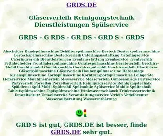 GRDS.de(Gläserverleih) Screenshot