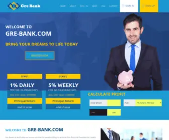 Gre-Bank.com(Gre Bank) Screenshot