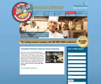 Greasebusters.com(You cook) Screenshot