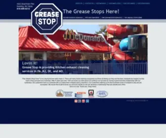 Greasestop.com(Grease Stop) Screenshot