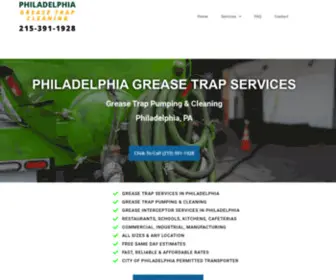 Greasetrapphiladelphia.com(Specializing in grease trap cleaning services in Philadelphia. Philadelphia Grease Trap Services) Screenshot