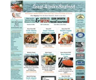 Great-Alaska-Seafood.com(Alaska Seafood) Screenshot