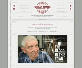 Great-Jones.com(Great Jones Productions) Screenshot