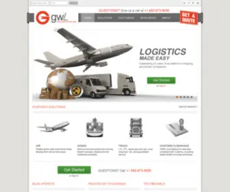 Great-World.com(World logistics made easy) Screenshot