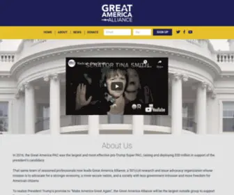 Greatamericaalliance.com(Great America Alliance) Screenshot