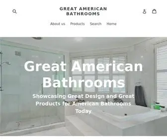 Greatamericanbathrooms.com(Great American Bathrooms) Screenshot