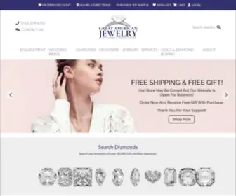 Greatamericanjewelers.com(Great American Jewelry) Screenshot