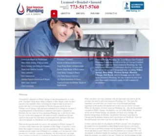 Greatamericanplumbinginc.com(Great American Plumbing) Screenshot