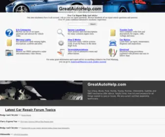 Greatautohelp.com Screenshot