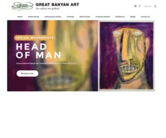 Greatbanyanart.com(Great Banyan Art) Screenshot