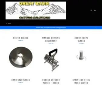 Greatbasincuttingsolutions.com(Great Basin Cutting Solutions) Screenshot