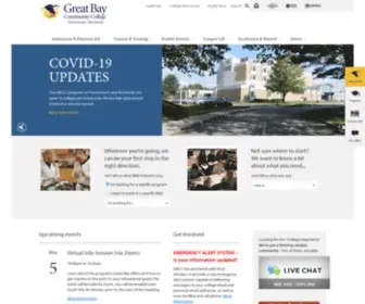 Greatbay.edu(Great Bay Community College) Screenshot