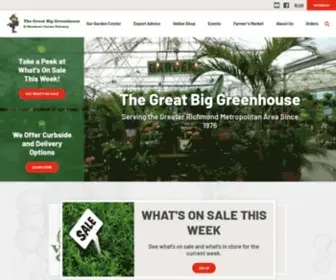 Greatbiggreenhouse.com(The Great Big Greenhouse and Nursery) Screenshot