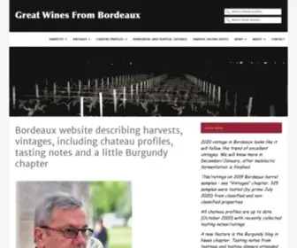 Greatbordeauxwines.com(Great Bordeaux Wines) Screenshot