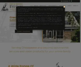 Greatbridgeeyecare.com(Chesapeake, VA) Screenshot