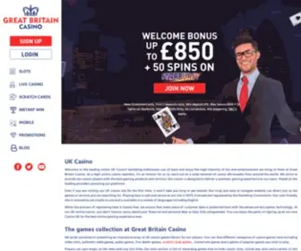 Greatbritaincasino.com Screenshot