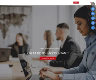 Greatbritishaccountants.uk(Accountants in Canary Wharf London) Screenshot