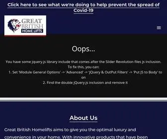 Greatbritishhomelifts.co.uk(Great British Home Lifts) Screenshot
