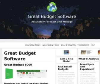 Greatbudget.com(Great Budget Software) Screenshot