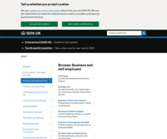 Greatbusiness.gov.uk(Business and self) Screenshot
