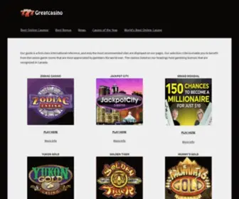 Greatcasino.online Screenshot