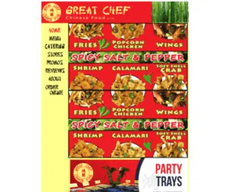 Greatchefchinesefood.com(Great Chef Chinese Food) Screenshot