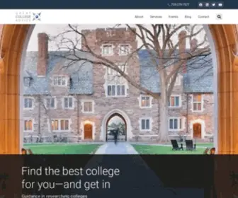 Greatcollegeadvice.com(Educational Consultant and College Planner) Screenshot