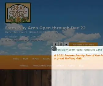 Greatcountryfarms.com(Community Supported Agriculture) Screenshot